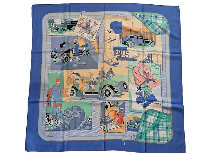 Hermès Elegância e Conforto em Automóveis Azul