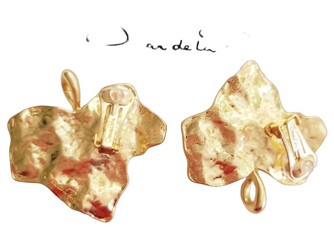 Orecchini Oscar de la Renta D'oro