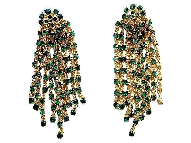 Orecchini Oscar de la Renta Verde