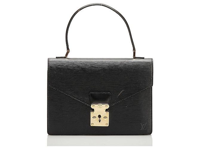Bolso Concorde Epi Louis Vuitton Negro