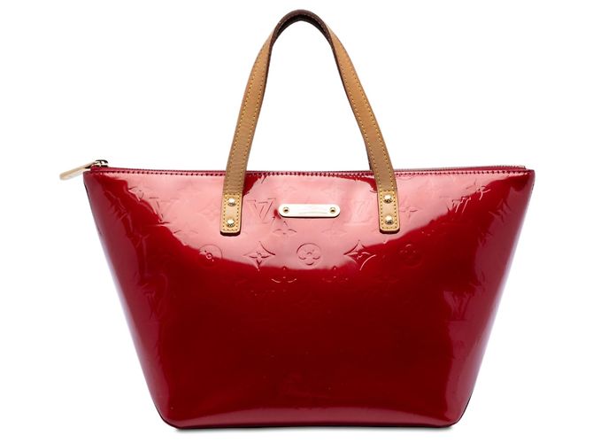 Louis Vuitton Rotes Monogramm Vernis Bellevue PM