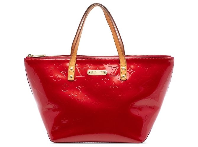 Louis Vuitton Rosso Monogram Vernis Bellevue PM