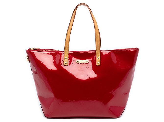 Louis Vuitton Rotes Monogramm Vernis Bellevue GM