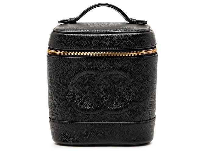 Sac Vanity Caviar Noir CC de Chanel