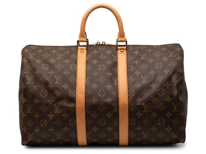 Louis Vuitton Keepall 45 Monogram Marrone