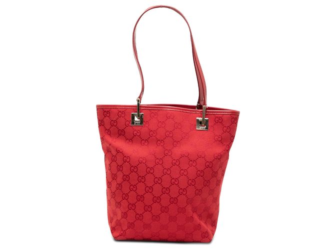 Gucci Rote GG Canvas Tote
