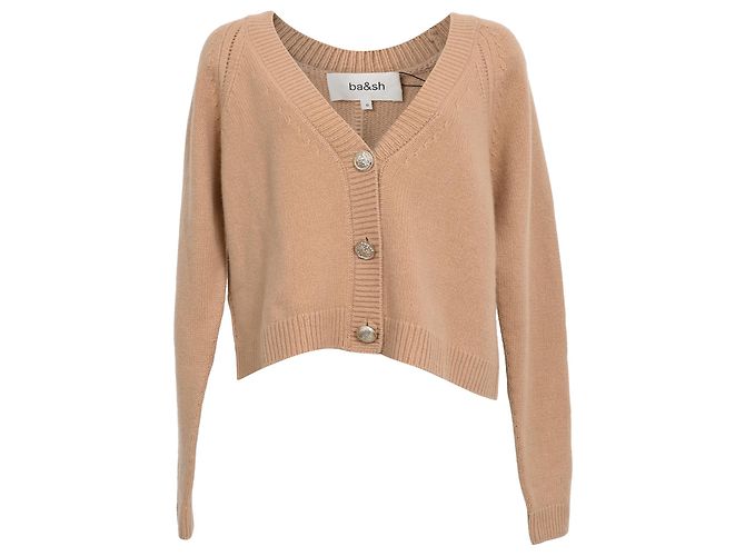 Cárdigan de punto Carila en cachemira beige de Ba&Sh