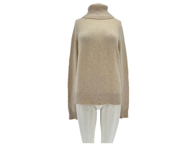 Allude Pull en cachemire écru Beige