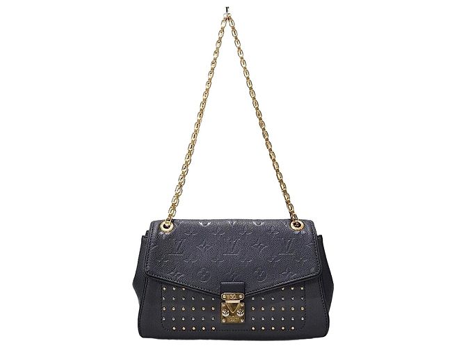 Louis Vuitton Saint-Germain Stud PM Schwarz