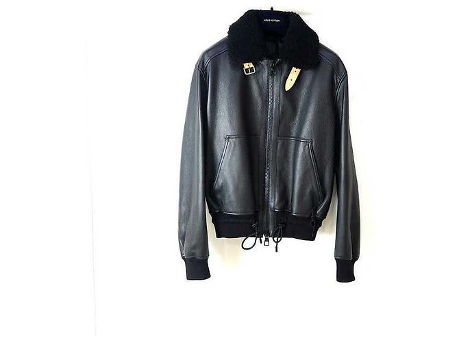 Louis Vuitton Aviator Shearling Leather Jacket Multiple colors
