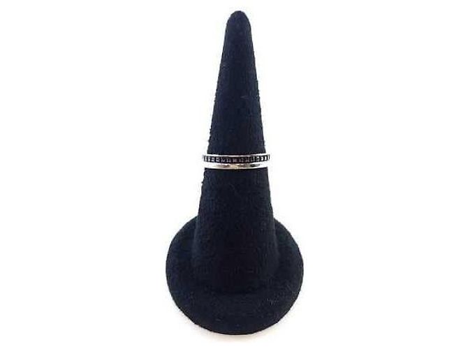 Boucheron Anillo de Oro Blanco Quattro Black Edition
