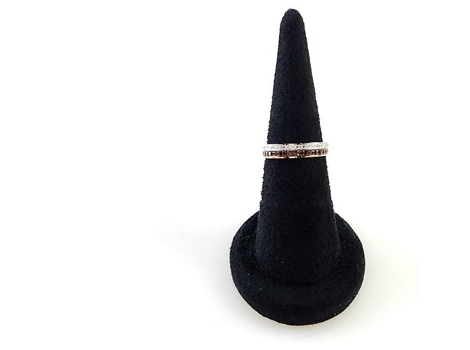 Boucheron Quattro Classic Diamond Ring Black