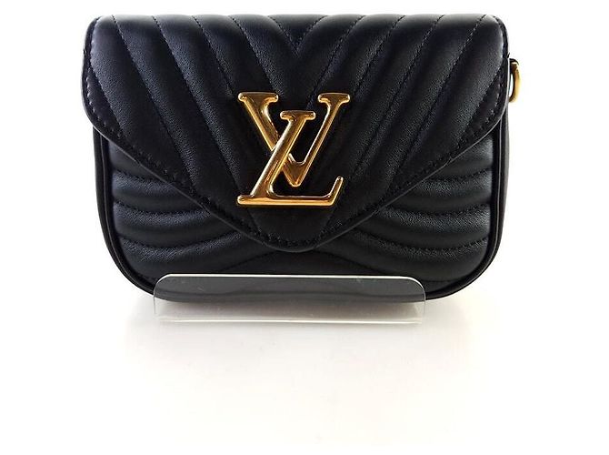 Louis Vuitton Borsa a spalla multi tasche New Wave Nero