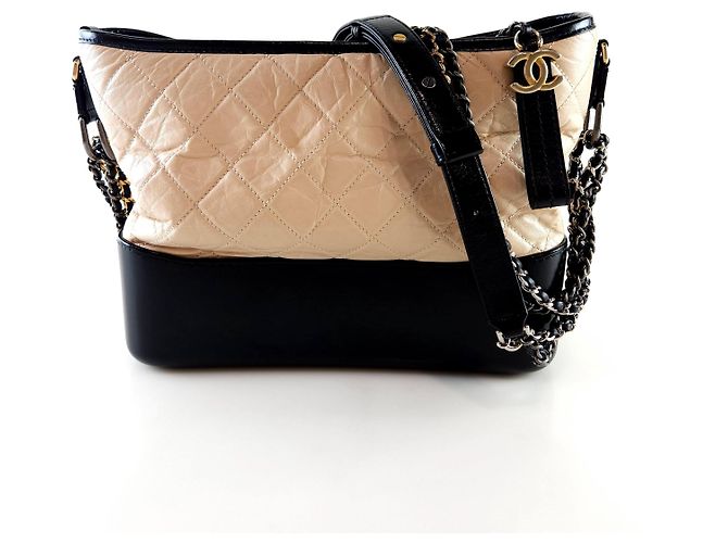 Chanel Gabrielle Hobo Shoulder Bag Crossbody Orange