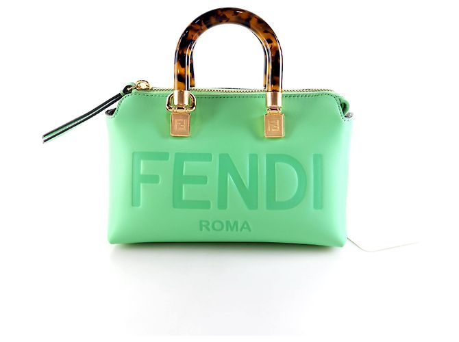 Fendi Bolsa Tote Boston By The Way Verde