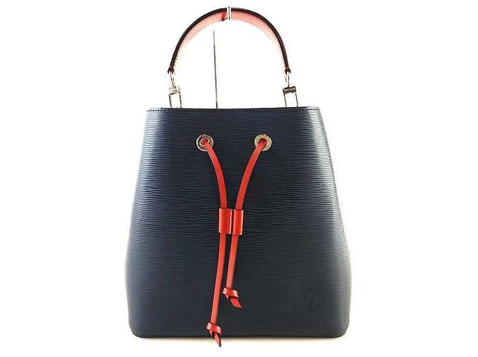 Louis Vuitton Borsa a secchiello Epi NeoNoe con manico e tracolla Nero