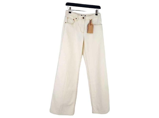 Louis Vuitton Name Tag Pants Silvery