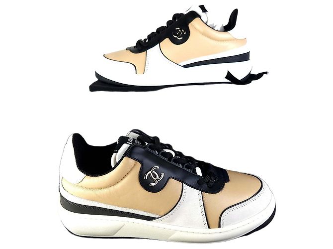 Chanel Two-Tone Sneakers Multiple colors
