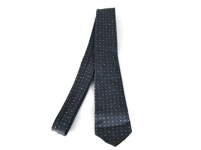 Louis Vuitton Monogram Tie Black
