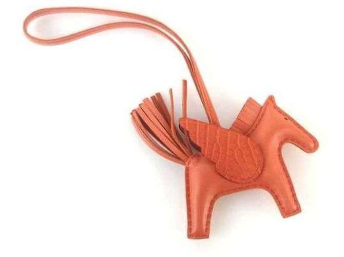 Hermès Charm per Borsa Wani Touch Pegasus Rodeo Rosso