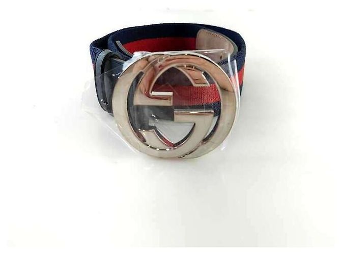 Gucci Interlocking Web Strap Belt Multiple colors