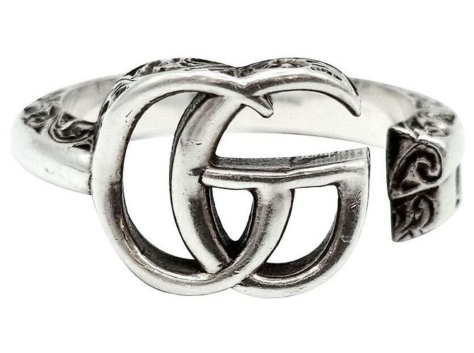 Gucci Doble anillo para llaves Multicolor
