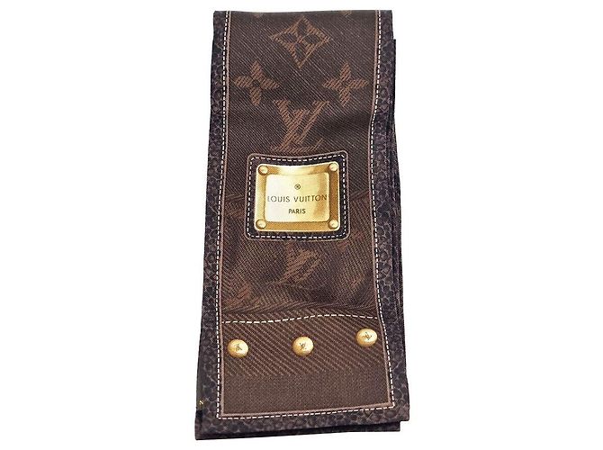 Louis Vuitton Bandana de seda Multicolor
