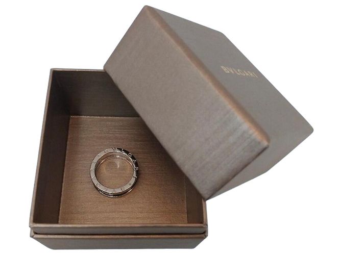 Bulgari White Gold Ring Size