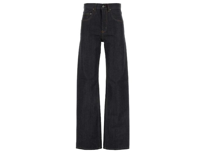 Saint Laurent Straight Jeans Black
