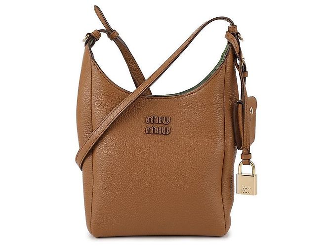 Miu Miu Borsa a secchiello in pelle