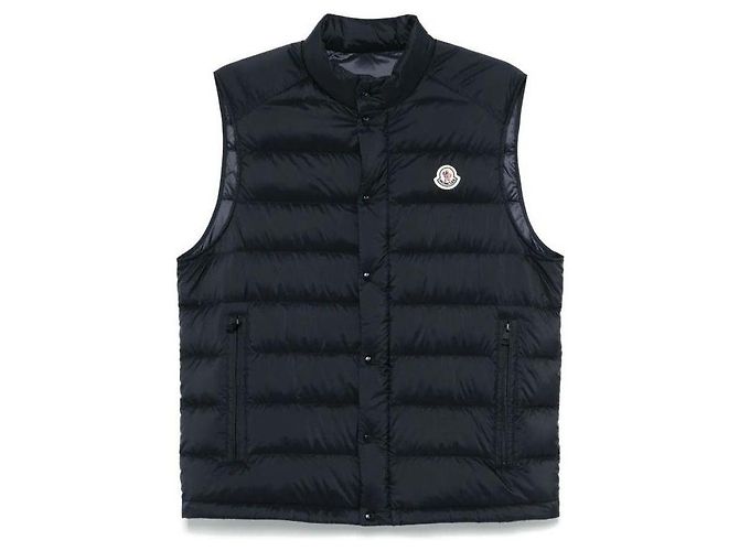 Moncler Barthe Down Vest Black