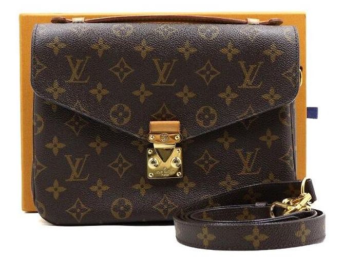 Louis Vuitton Borsa Tote Pochette Métis e Borsa a Tracolla Monogram Nero