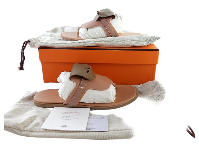 Hermès Sandali Elixir Kelly Multicolore Pelle