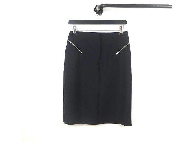 Givenchy Gonna con dettaglio zip Nero