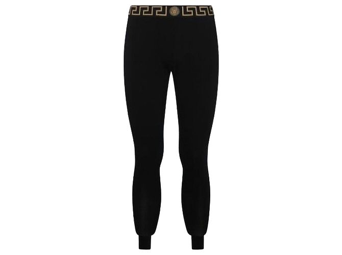 Versace Collant LONG JOHN Jersey TOPEKA BIST Argento