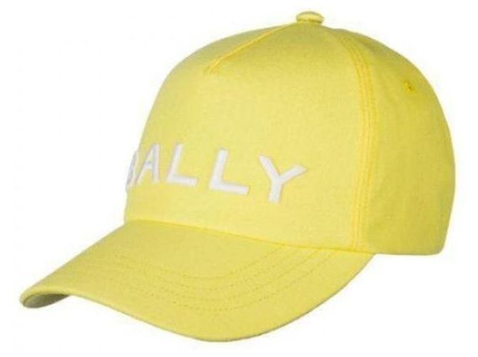 Bally Cappellino con logo ricamato D'oro