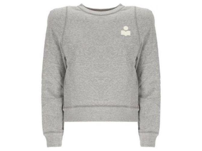 Isabel Marant Schulterpullover GYWH Silber 