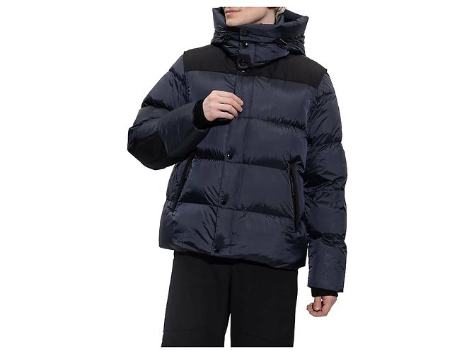 Burberry Giacca puffer con cappuccio e maniche staccabili Nero