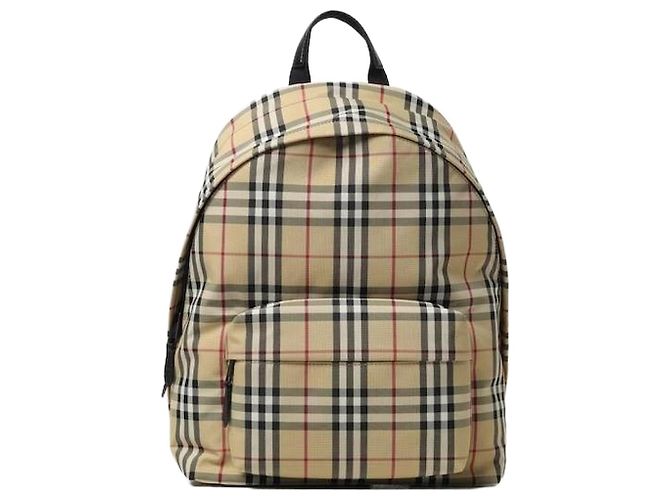 Burberry Sac à dos Check Multicolore 