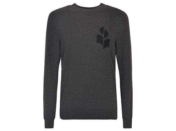 Isabel Marant Pull avec logo Noir