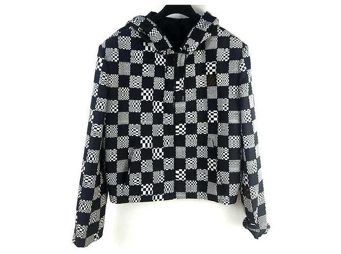 Louis Vuitton Giacca con cappuccio Damier Multicolore