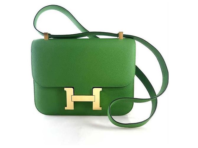 Bolsa de Ombro Constance da Hermès Verde