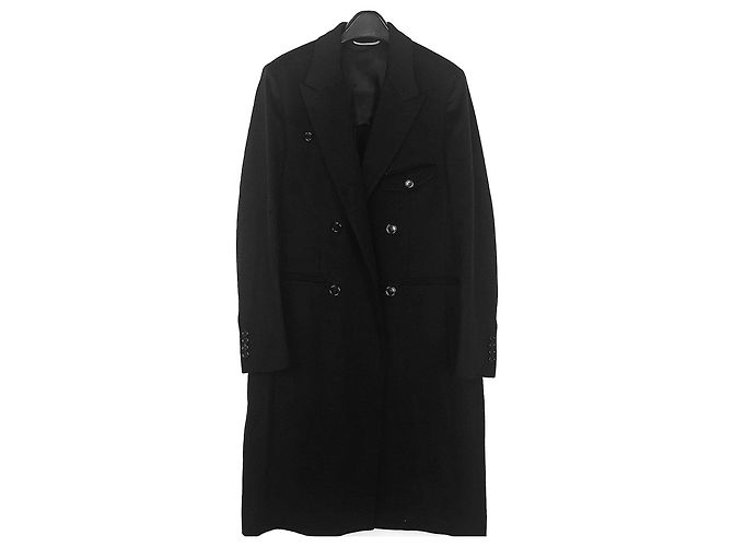 Dior Cashmere Double Coat Black