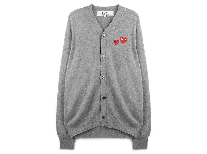 Comme Des Garcons Double Wappen Cardigan