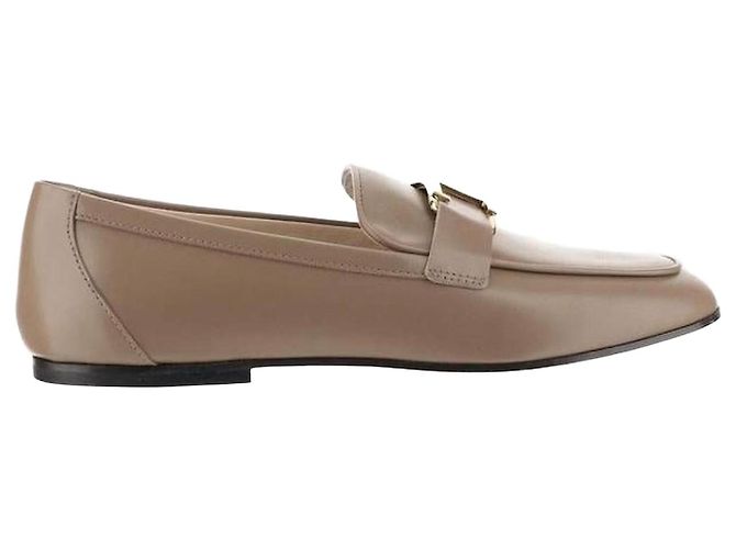 Tod's Timeless Leather Loafers Brown