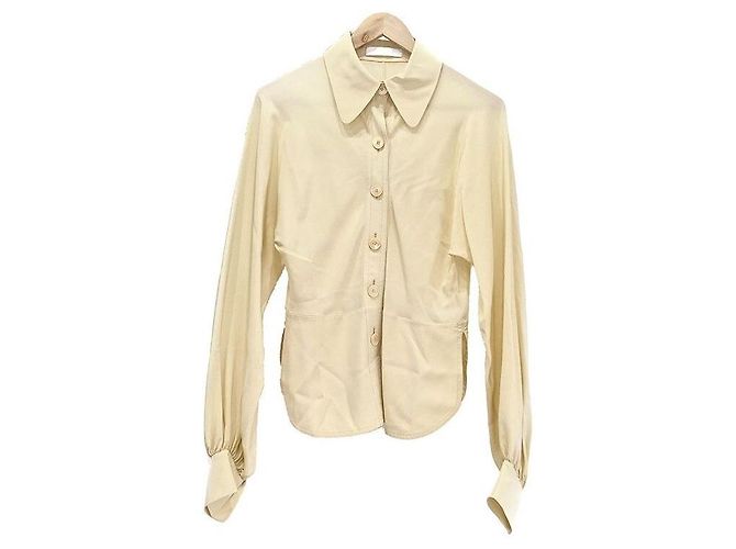 Chloé Seidenbluse Braun 