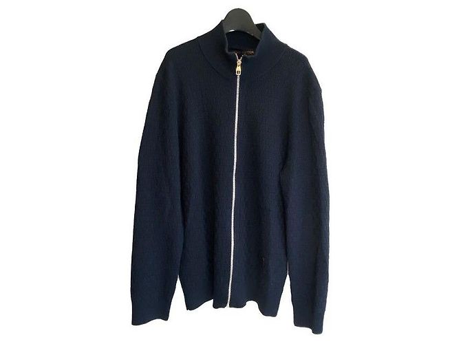 Louis Vuitton Damier Cardigan Blau