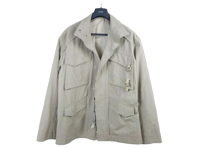 Dior Chaqueta Blouson de Trabajo Bordada con Logo Couture Multicolor