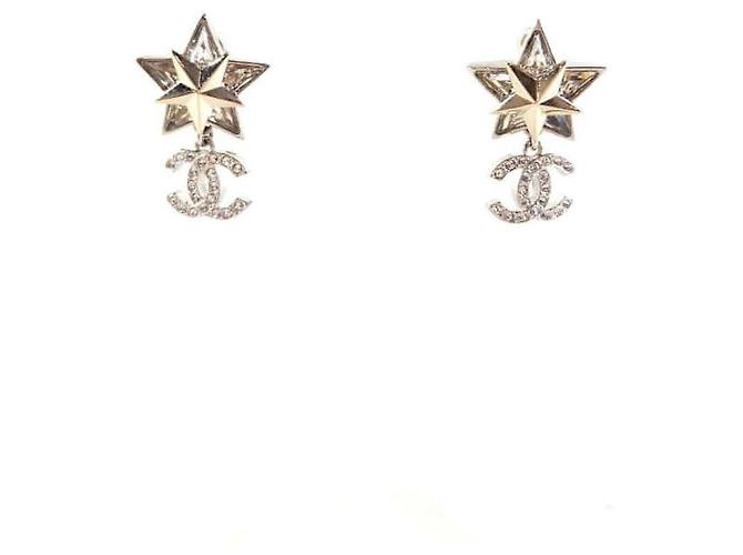 Chanel Orecchini CC Star CC Multicolore 