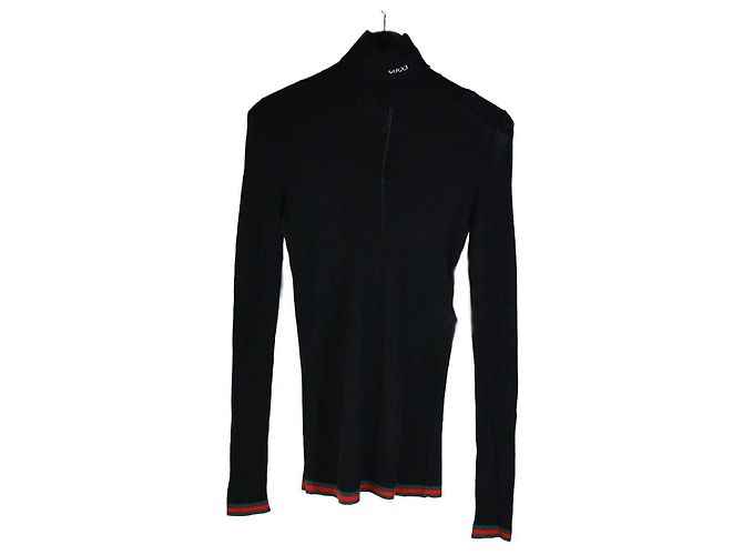 Gucci Suéter de cashmere e seda com gola alta